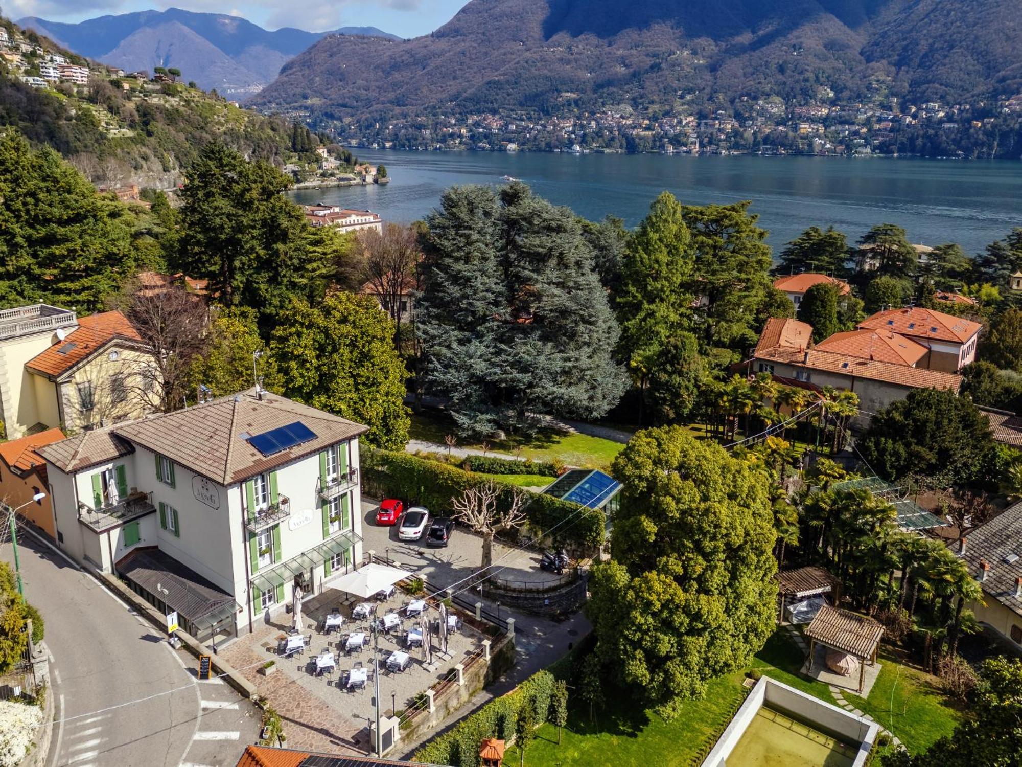 Hotel Ristorante La Vignetta Cernobbio Buitenkant foto